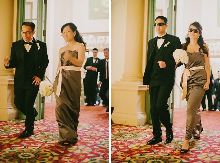 reception bridal party entrance